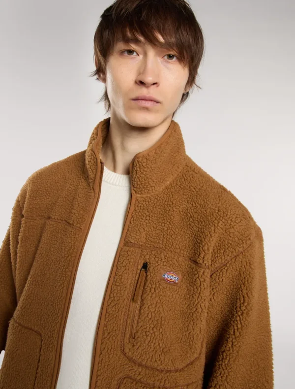 DICKIES - פליס MOUNT HOPE – D0A4YEE0BD – brown-duck – 3
