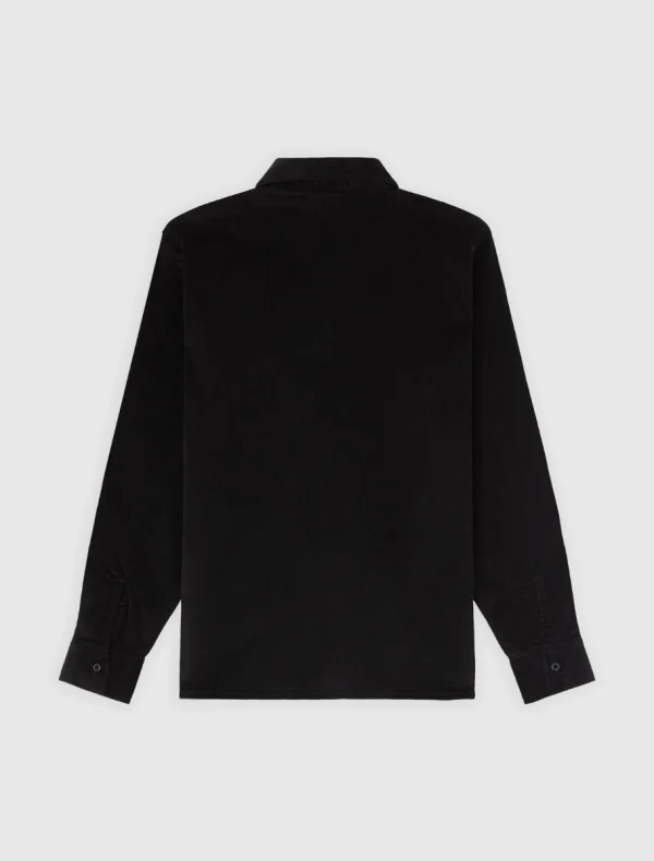 DICKIES - חולצה קורדרוי ארוכה CORDUROY SHIRT – D0A8652BLK – black – 6