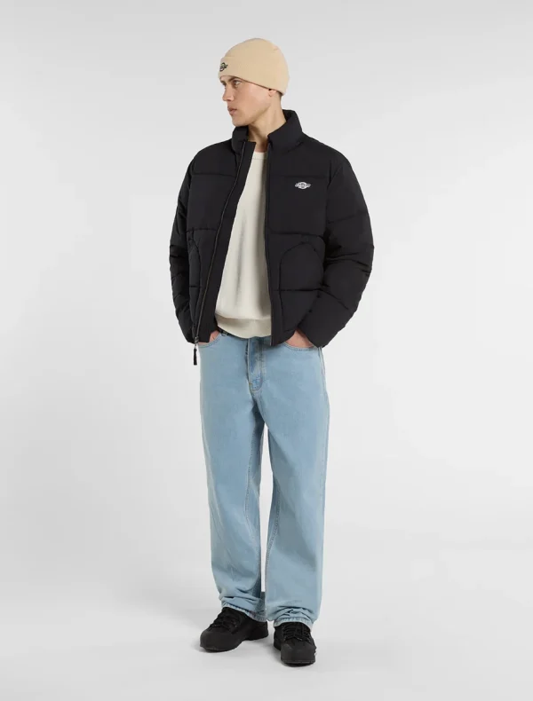 DICKIES - מעיל פאפר SUMMERDALE – D0A87OGBLK – black – 2