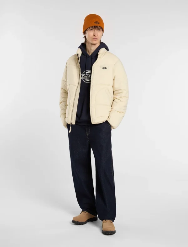 DICKIES - מעיל פאפר SUMMERDALE – D0A87OGL17 – wood-ash – 2