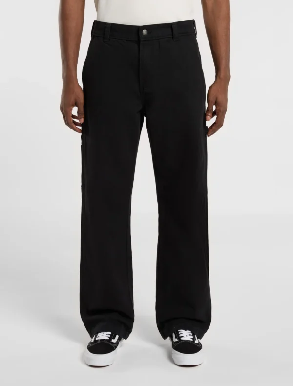 DICKIES - מכנסי נגרים CARPENTER CANVAS – D0A87PDBLK – black – 1