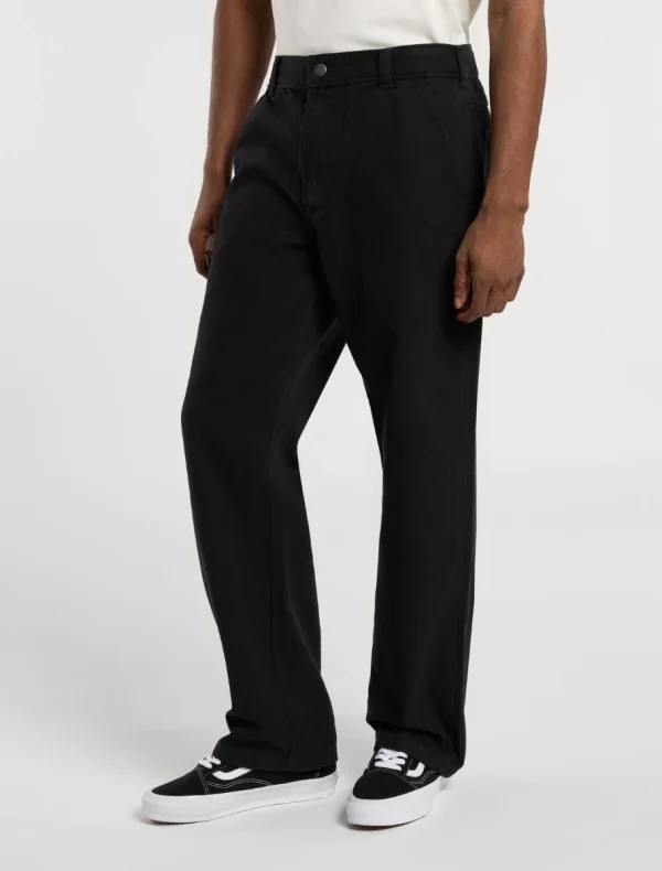 DICKIES - מכנסי נגרים CARPENTER CANVAS – D0A87PDBLK – black – 3