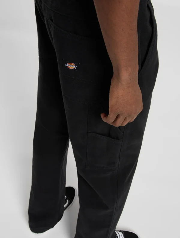 DICKIES - מכנסי נגרים CARPENTER CANVAS – D0A87PDBLK – black – 5