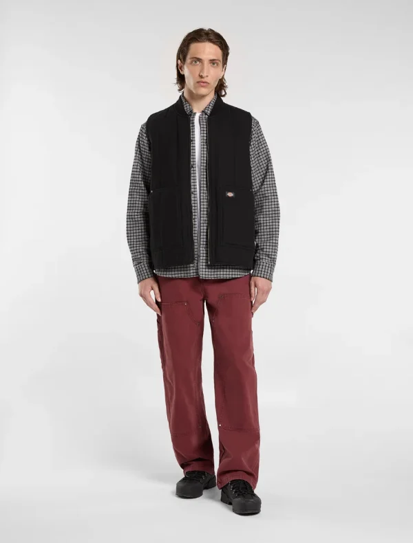DICKIES - חולצה מכופתרת HENDERSONVILLE – D0A87PTK63 – december-sky – 2