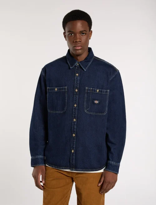 חולצת ג'ינס ארוכה MECHANIC DENIM