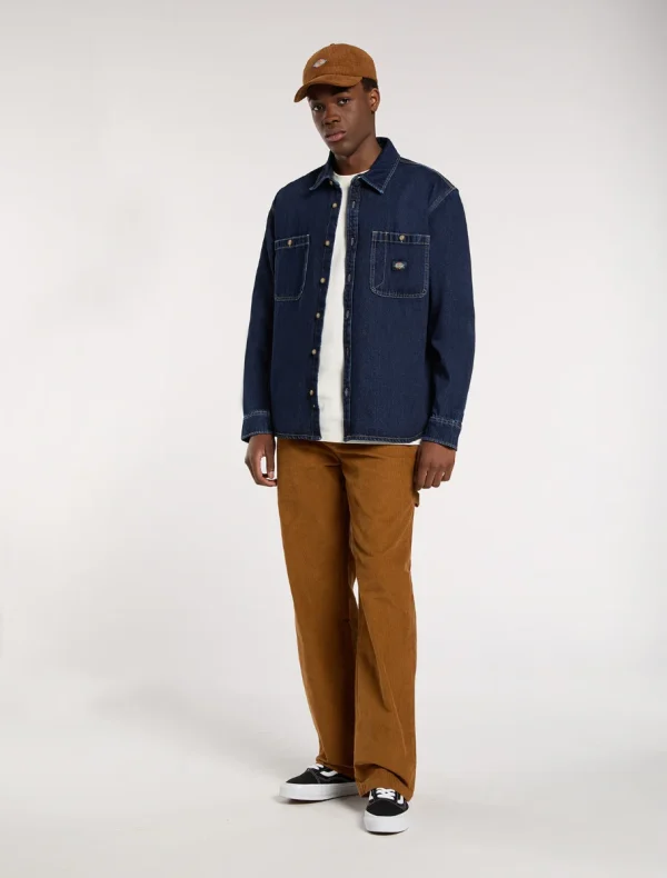 חולצת ג'ינס ארוכה MECHANIC DENIM