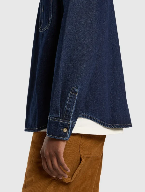 חולצת ג'ינס ארוכה MECHANIC DENIM