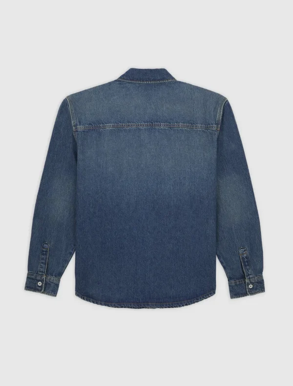 חולצת ג'ינס ארוכה MECHANIC DENIM