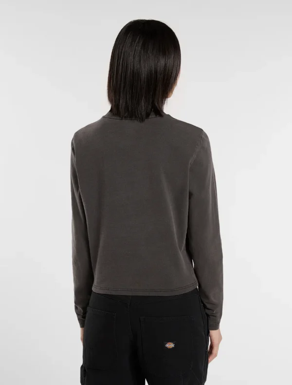 DICKIES - חולצת טי ארוכה נשים CHRISTIANA – D0A87Q6BLK – black – 1