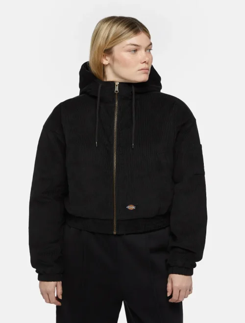 ג'קט קורדרוי נשים CORDUROY HOODED