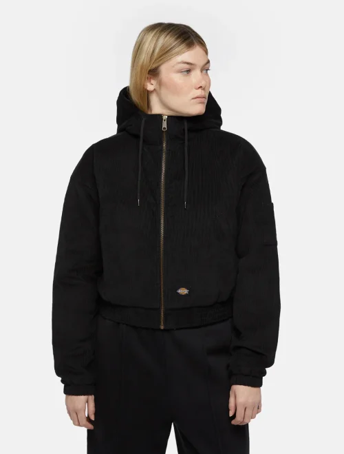 ג'קט קורדרוי נשים CORDUROY HOODED
