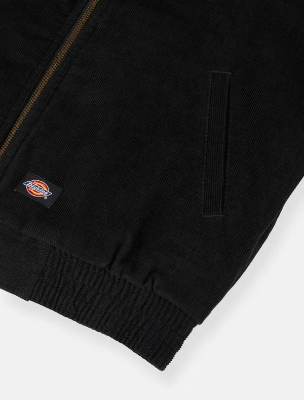 DICKIES - ג'קט קורדרוי נשים CORDUROY HOODED – D0A4Z4HBLK – black – 7