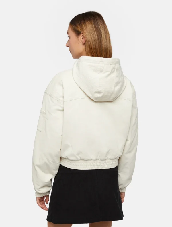 DICKIES - ג'קט קורדרוי נשים CORDUROY HOODED – D0A4Z4HF90 – whitecap-gray – 1
