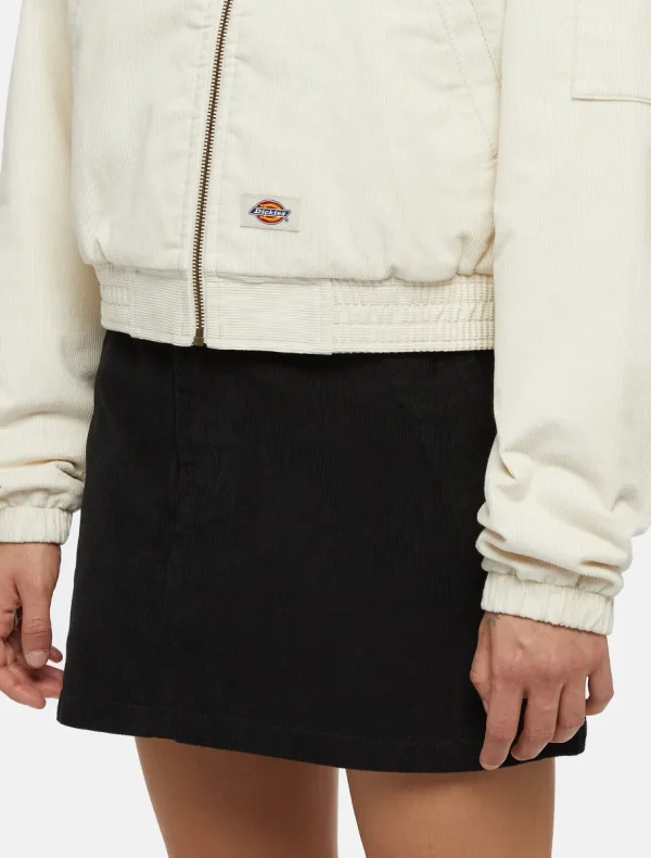 DICKIES - ג'קט קורדרוי נשים CORDUROY HOODED – D0A4Z4HF90 – whitecap-gray – 5