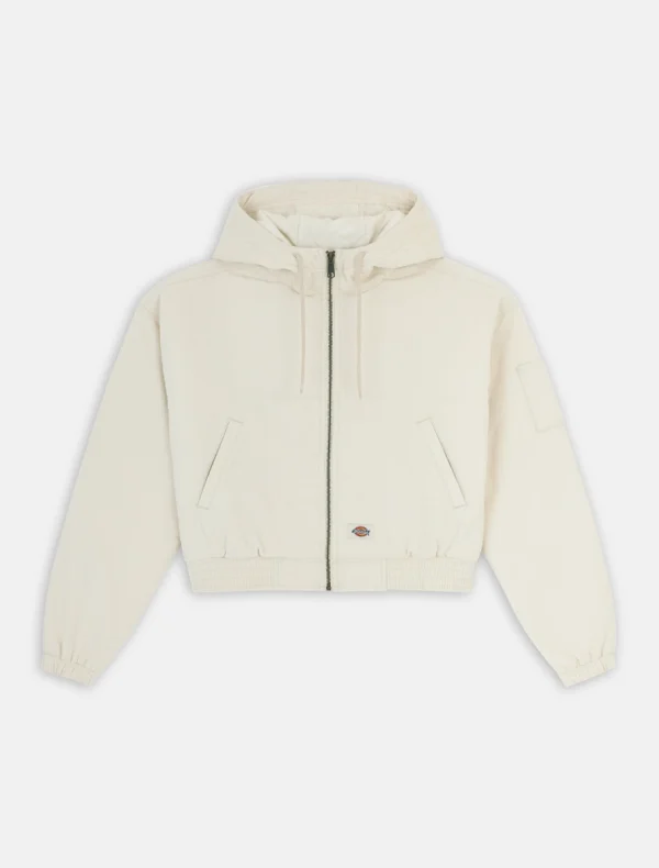 DICKIES - ג'קט קורדרוי נשים CORDUROY HOODED – D0A4Z4HF90 – whitecap-gray – 10