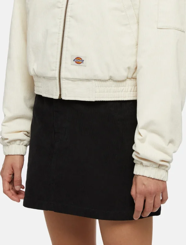 DICKIES - ג'קט קורדרוי נשים CORDUROY HOODED – D0A4Z4HF90 – whitecap-gray – 7