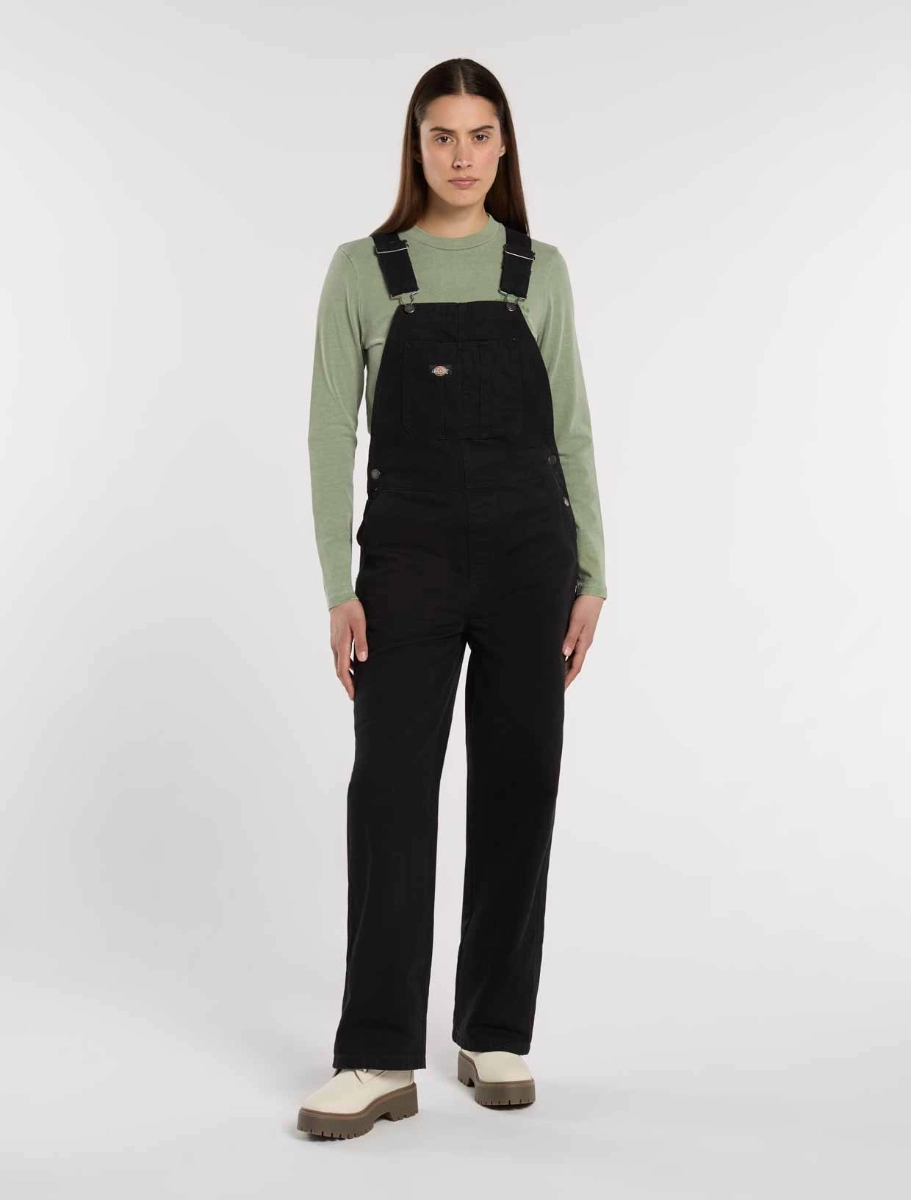 DICKIES - ביב נשים CANVAS – D0A87N8BLK – black – 1