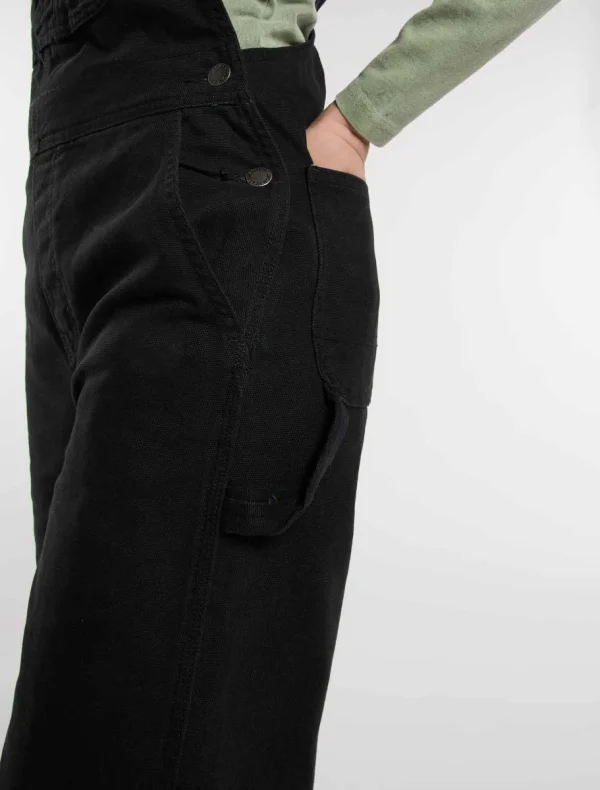 DICKIES - ביב נשים CANVAS – D0A87N8BLK – black – 5