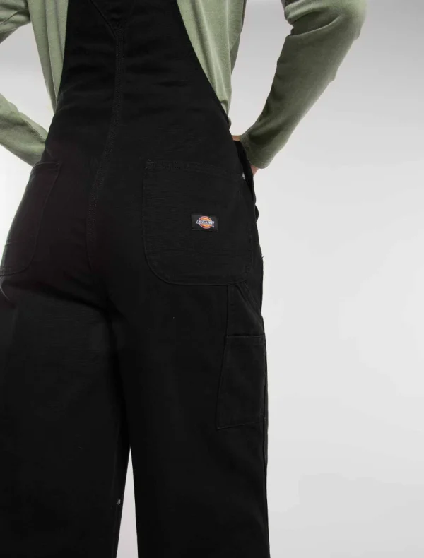 DICKIES - ביב נשים CANVAS – D0A87N8BLK – black – 6