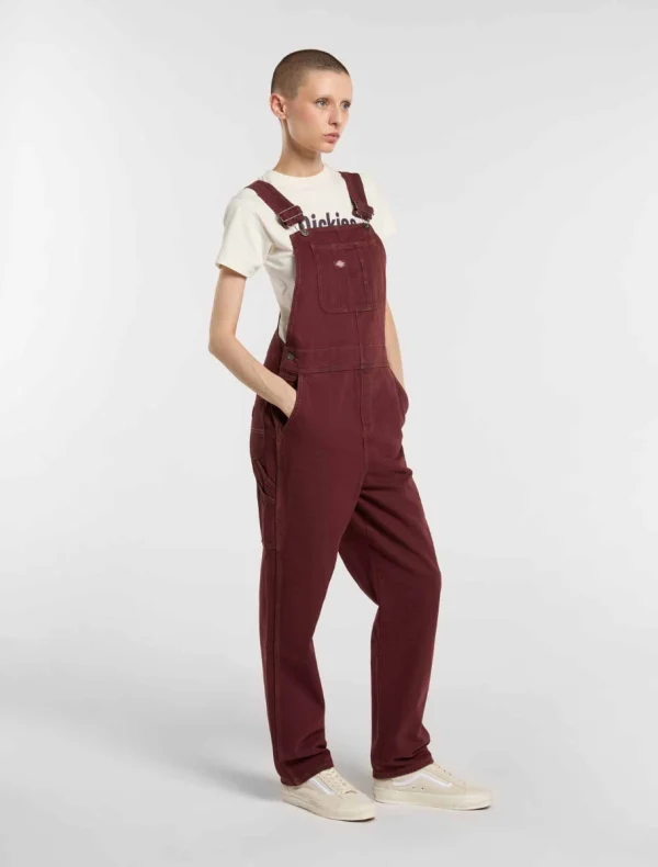 DICKIES - ביב נשים CANVAS – D0A87N8L16 – andorra – 2