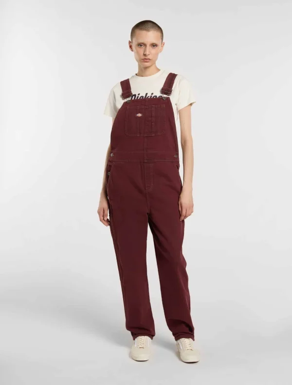 DICKIES - ביב נשים CANVAS – D0A87N8L16 – andorra – 3