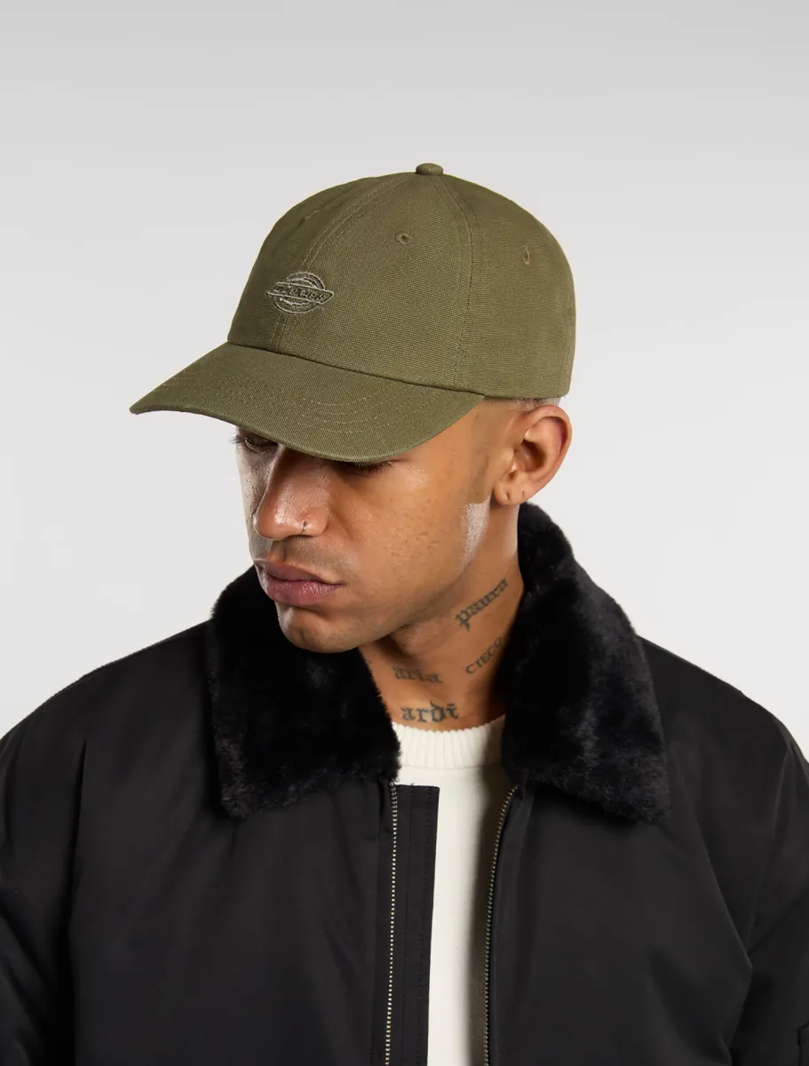 DICKIES - כובע מצחיה DUCK CANVAS – D0A87NFMGR – military-green – 3