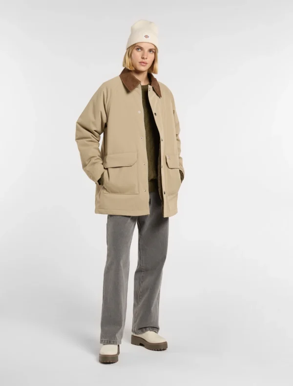 DICKIES - מעיל נשים MEDINA – D0A87OKKHK – khaki – 2