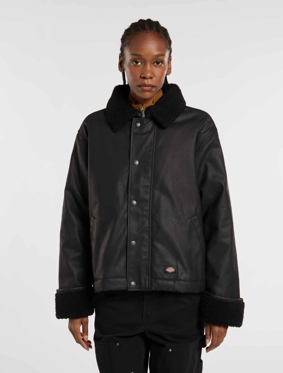 DICKIES - ג'קט נשים DECHERD – D0A87OMBLK – black – 1