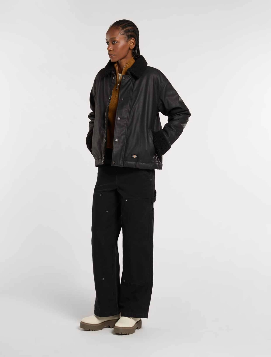 DICKIES - ג'קט נשים DECHERD – D0A87OMBLK – black – 2