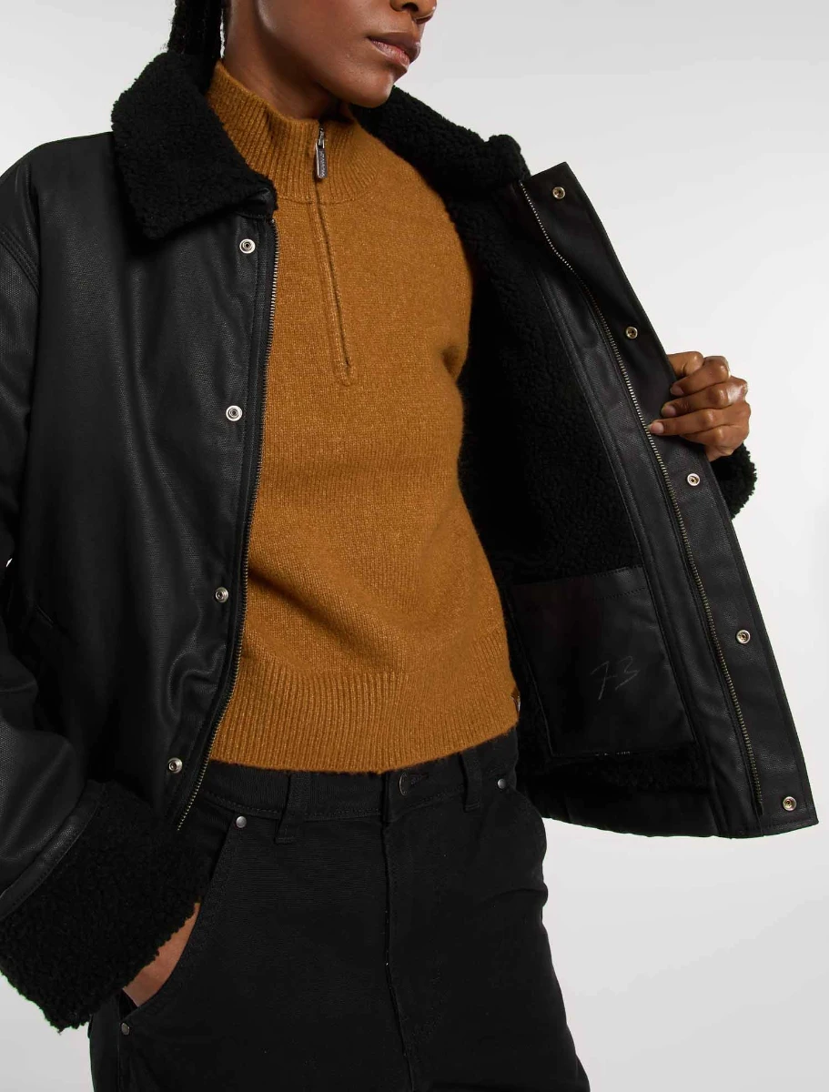 DICKIES - ג'קט נשים DECHERD – D0A87OMBLK – black – 4