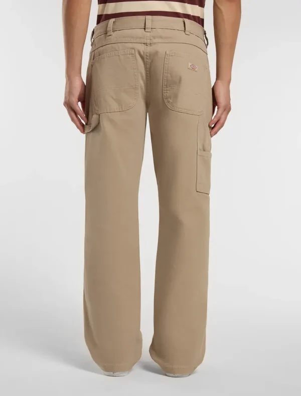 DICKIES - מכנסי נגרים CARPENTER CANVAS – D0A87PD0DS – desert-sand – 1