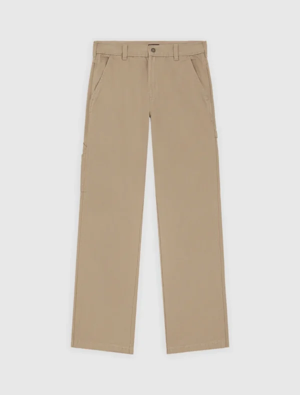 DICKIES - מכנסי נגרים CARPENTER CANVAS – D0A87PD0DS – desert-sand – 4