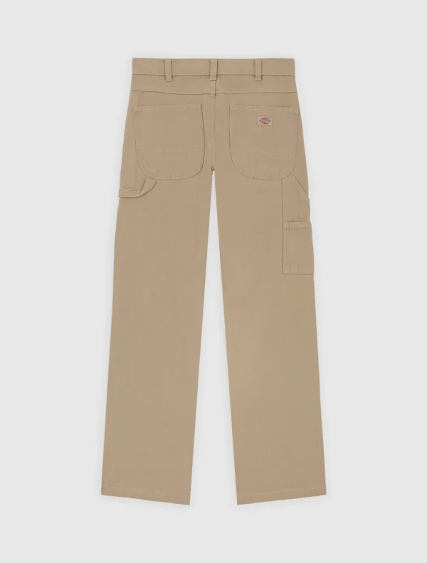 DICKIES - מכנסי נגרים CARPENTER CANVAS – D0A87PD0DS – desert-sand – 5