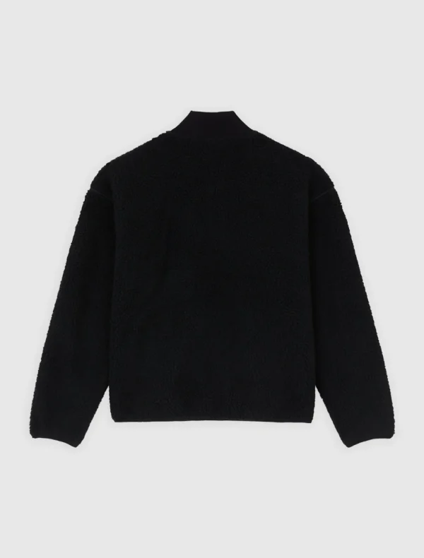 DICKIES - ג'קט נשים CENTRAL SHERPA – D0A88BNBLK – black – 1