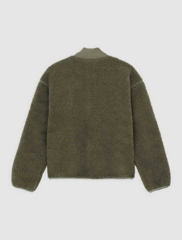 DICKIES - ג'קט נשים CENTRAL SHERPA – D0A88BNL19 – sea-spray – 6