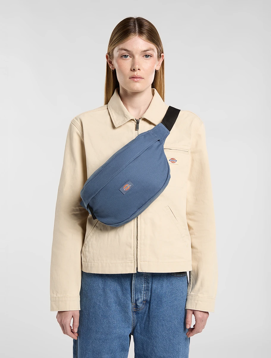 DICKIES - תיק DICKIES DUCK CANVAS CROSS BODY UNISEX – D0A4XOYRI2 – retro-indigo – 1