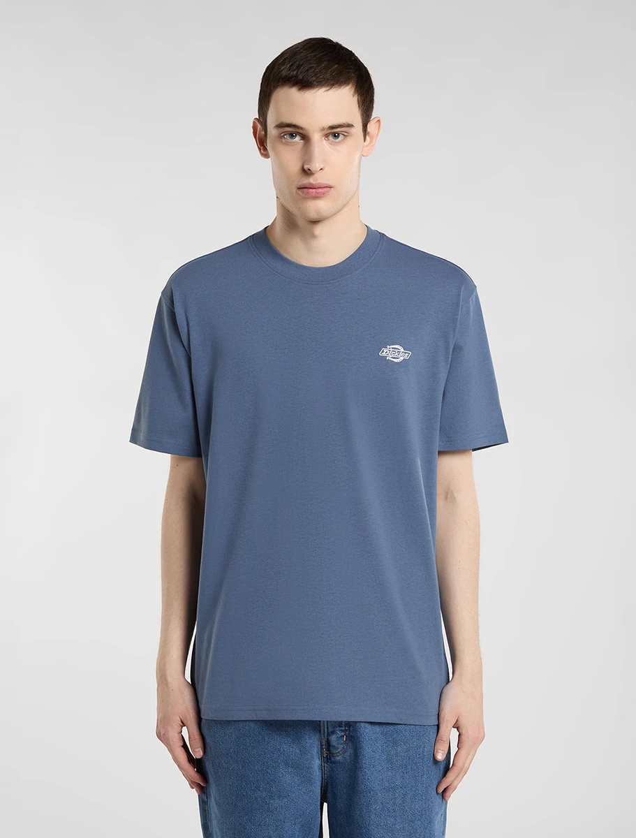 DICKIES - חולצת טי קצרה SUMMERDALE – D0A4YAIRI2 – retro-indigo – 1