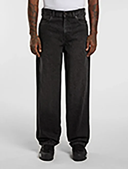 מכנסי ג'ינס גברים BAGGY TAPERED