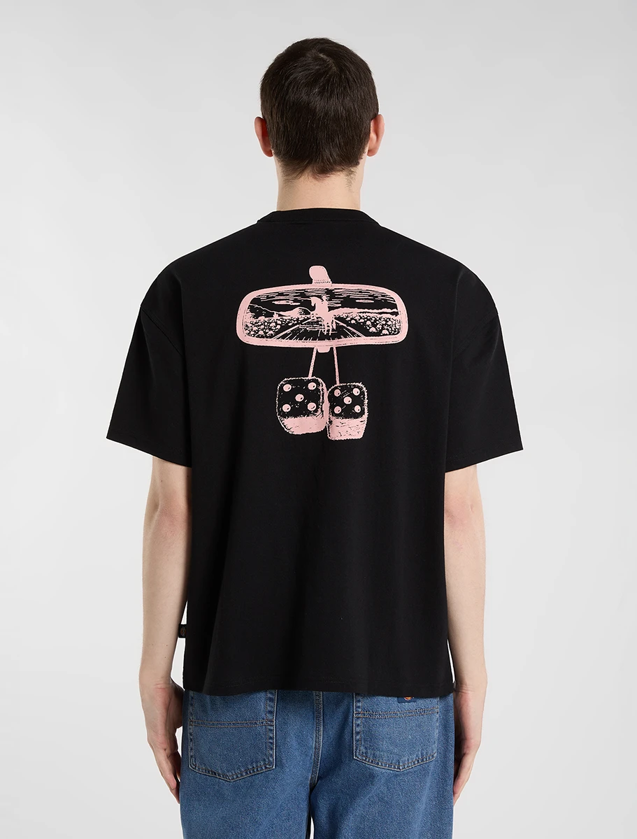 DICKIES - חולצת טי קצרה גברים POLK – D0A88GOBLK – black – 1